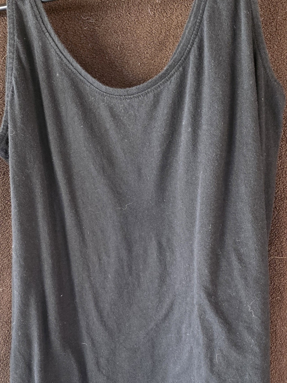 Old Navy Black Scoop Neck Tank Top